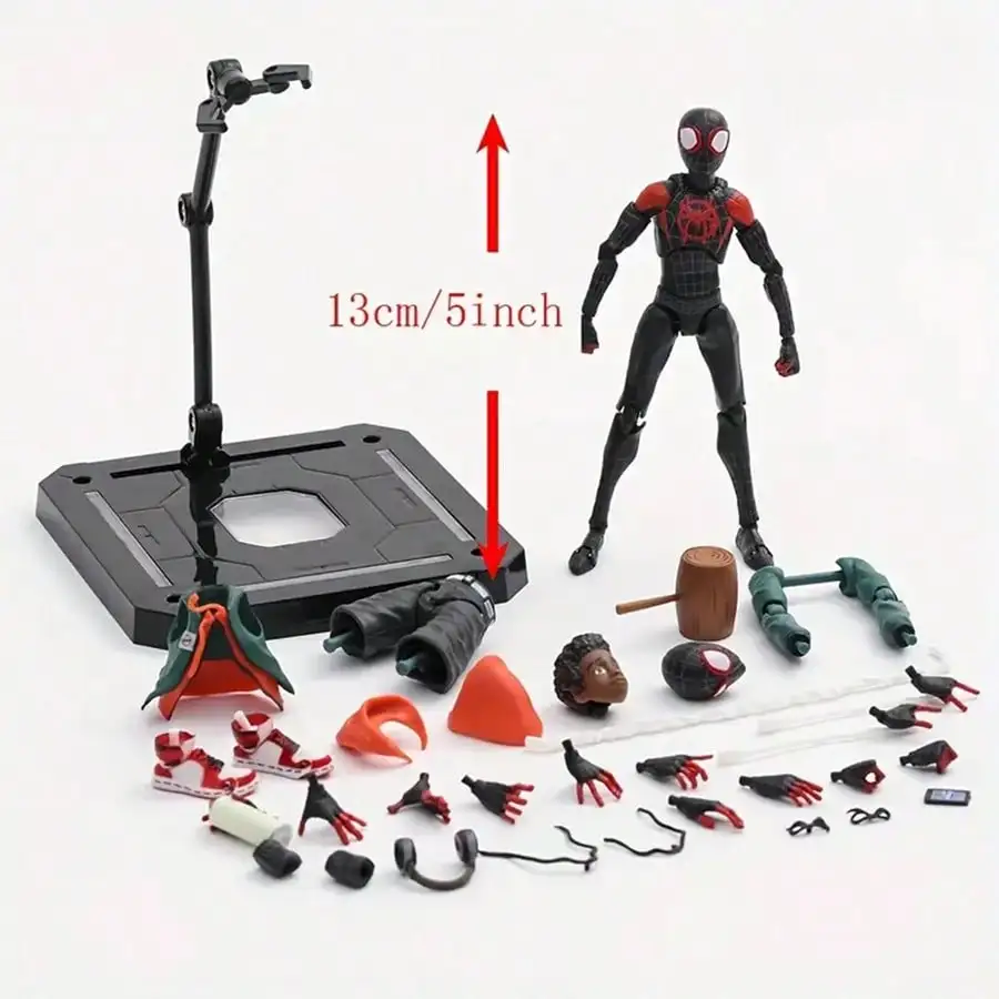 DeadpoolShop™ Spiderman Action Figure "The Spider-Verse"