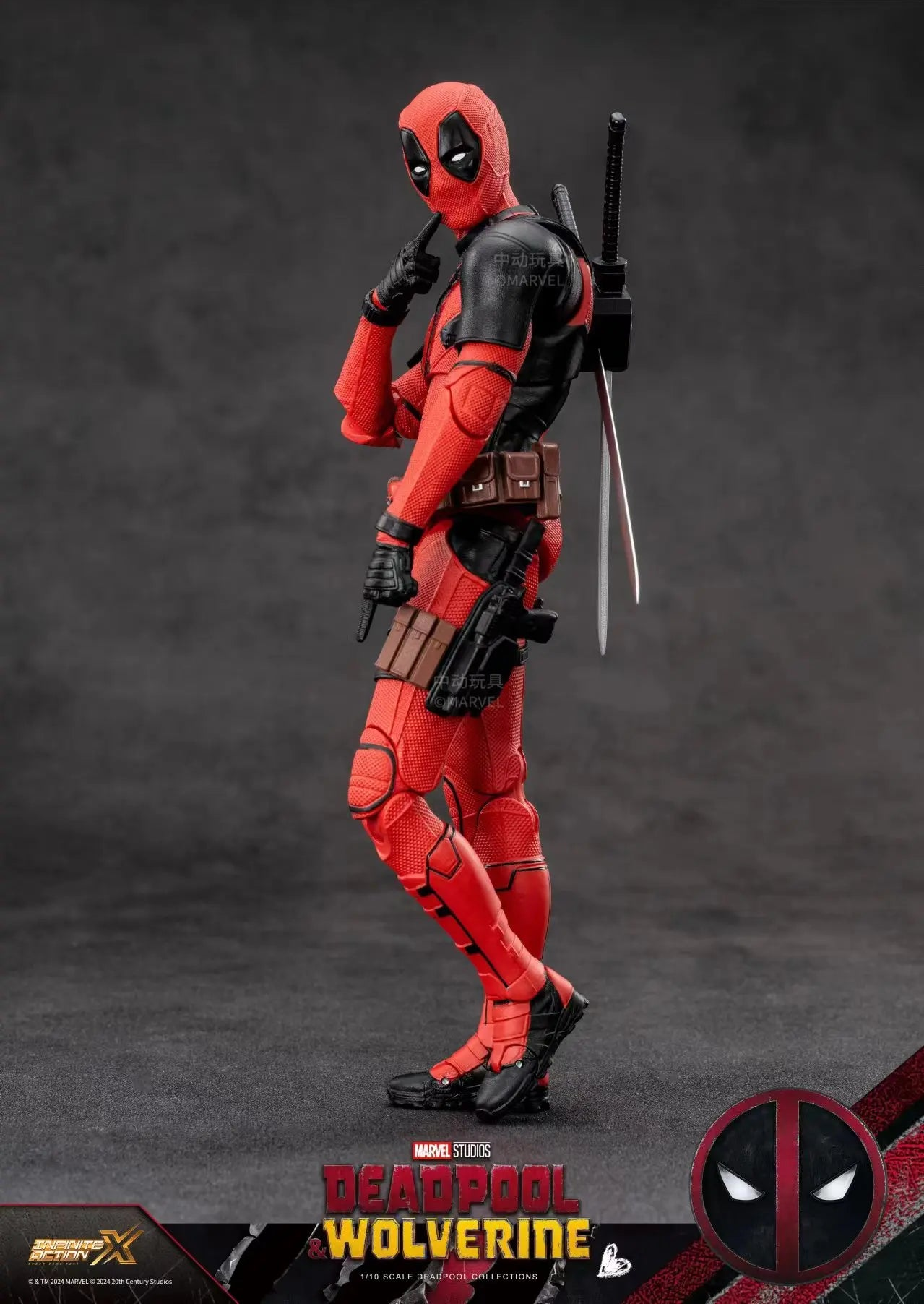 DeadpoolShop™ Deadpool & Wolverine Action Figure