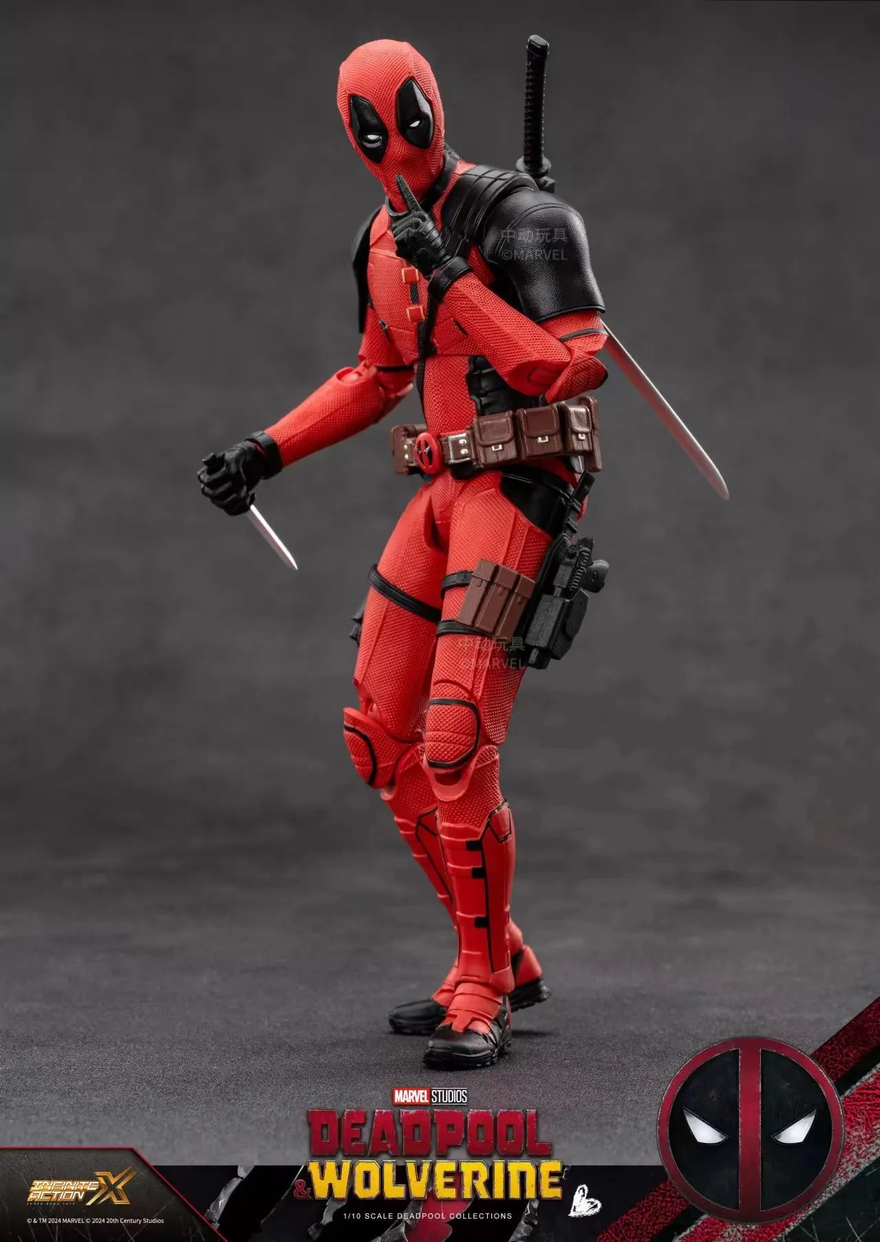 DeadpoolShop™ Deadpool & Wolverine Action Figure