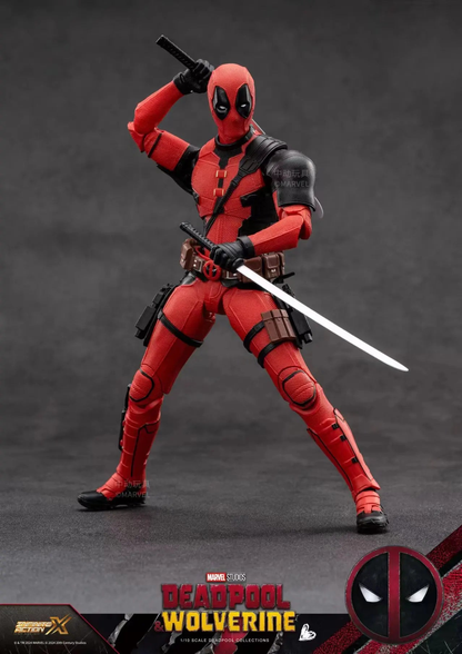 DeadpoolShop™ Deadpool & Wolverine Action Figure