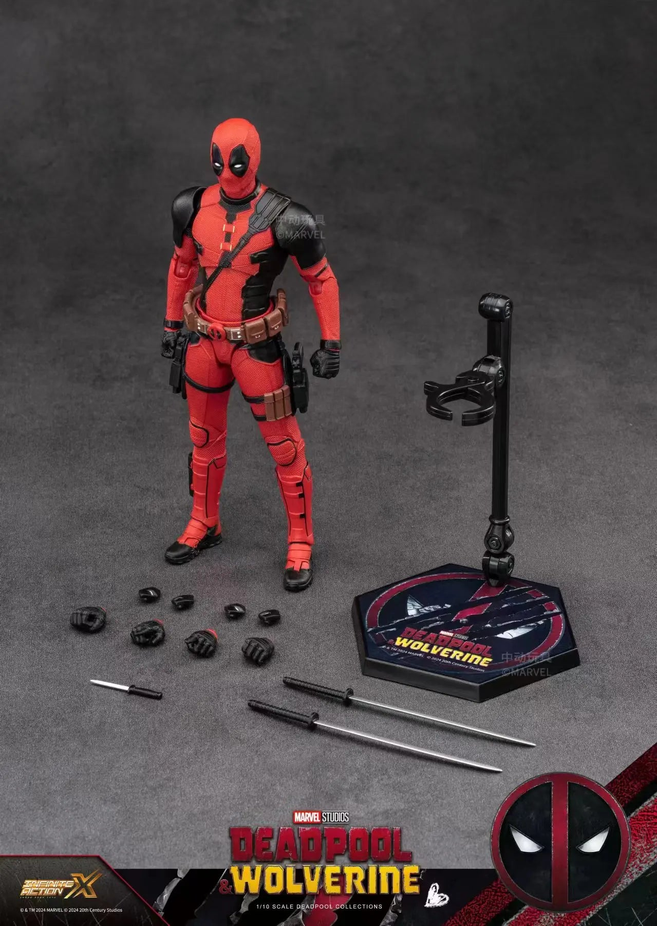 DeadpoolShop™ Deadpool & Wolverine Action Figure