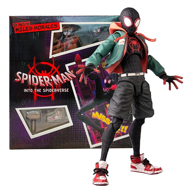 DeadpoolShop™ Spiderman Action Figure "The Spider-Verse"