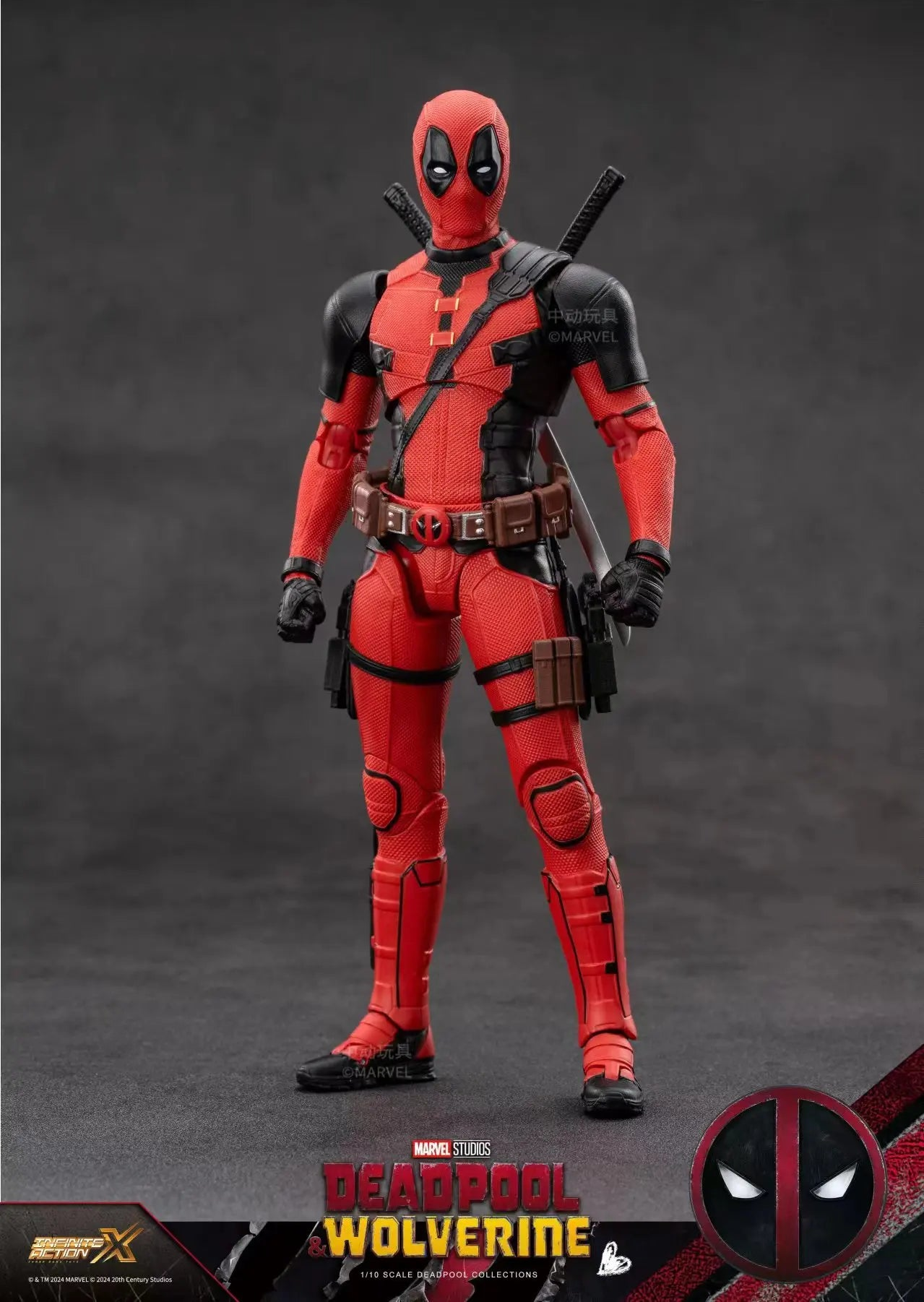 DeadpoolShop™ Deadpool & Wolverine Action Figure